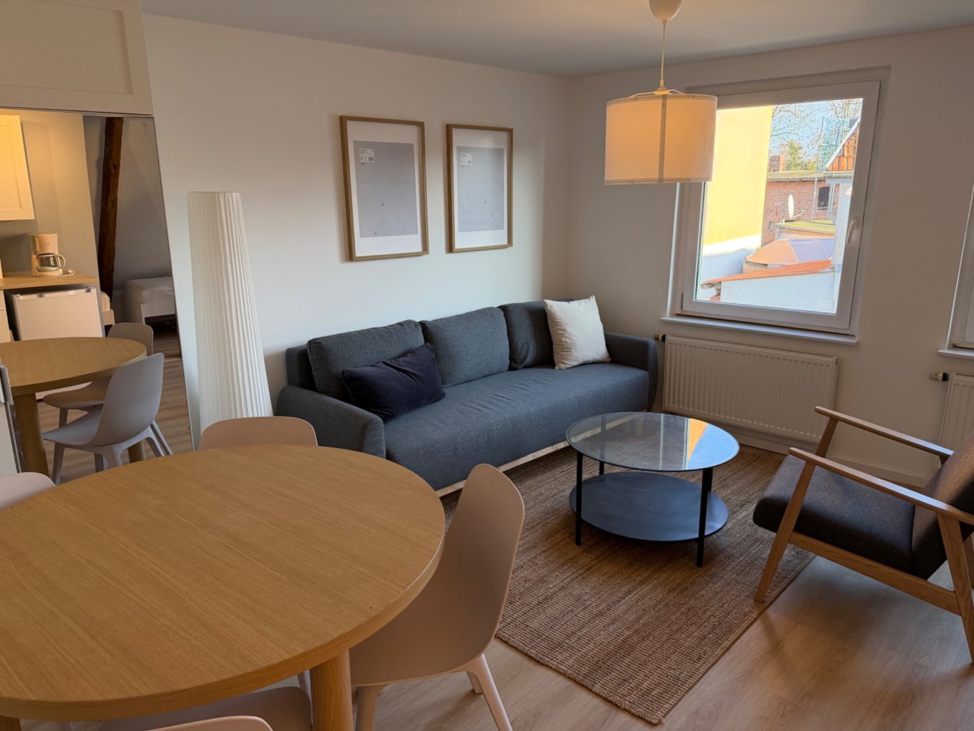 nachher: neue, möblierte Ferienwohnung