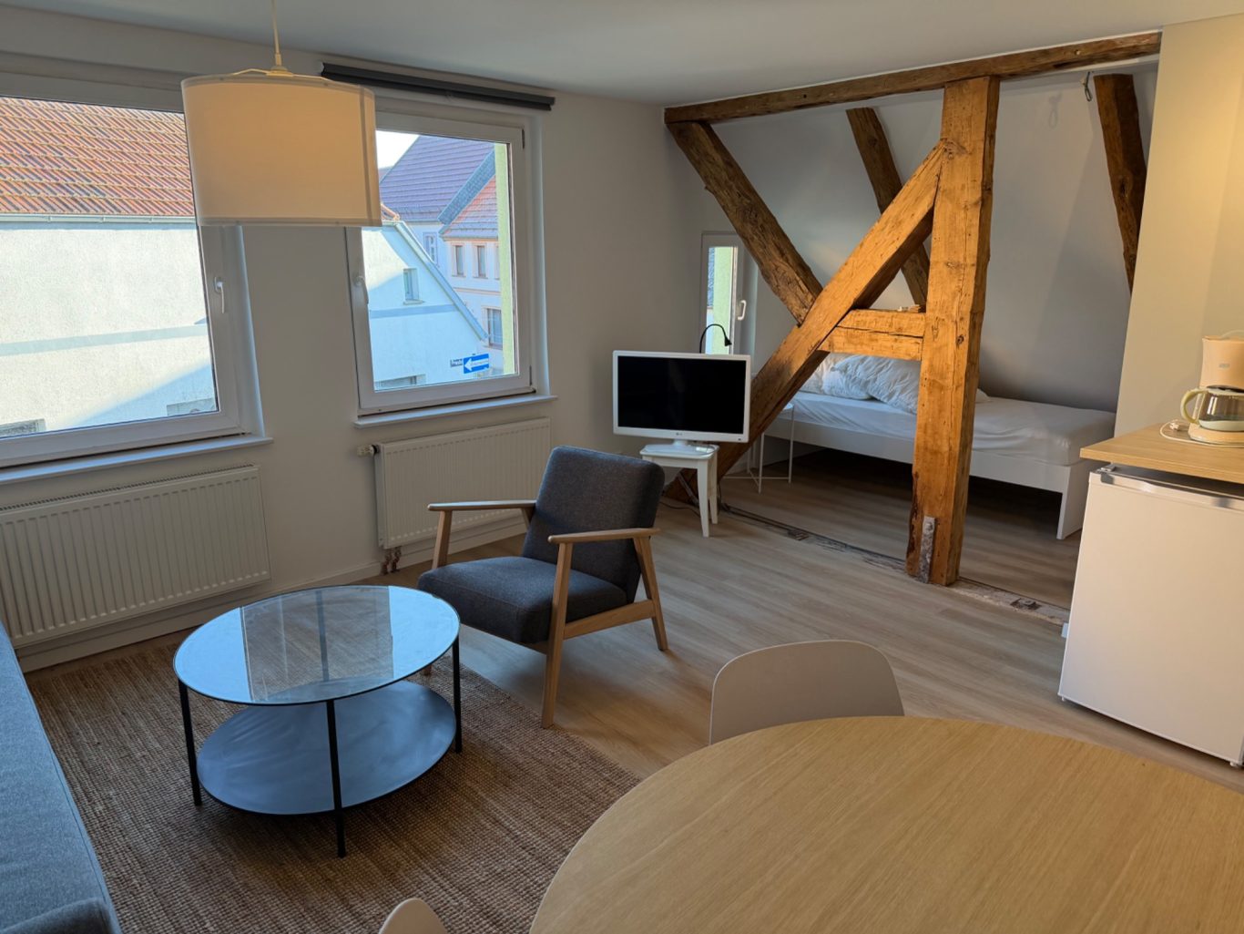 nachher: neue, möblierte Ferienwohnung